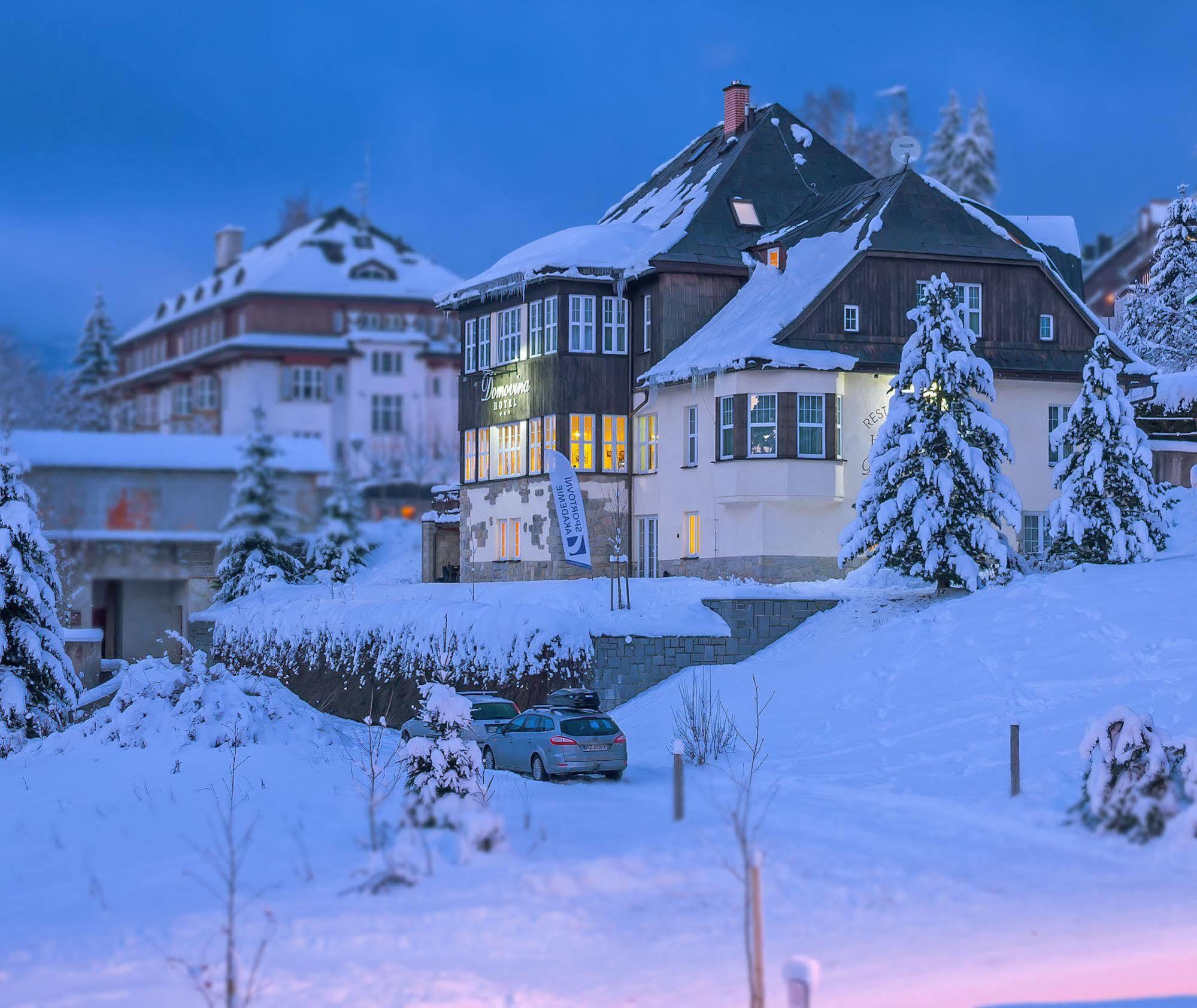 Lyzarska Bouda Domovina Hotell Špindlerŭv Mlýn Exteriör bild